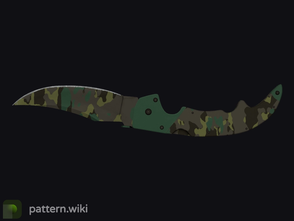 Falchion Knife Boreal Forest seed 131