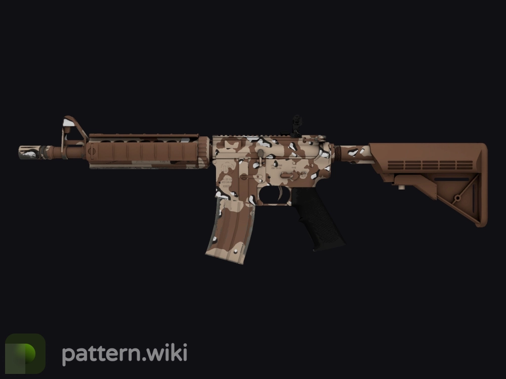 M4A4 Desert Storm seed 76