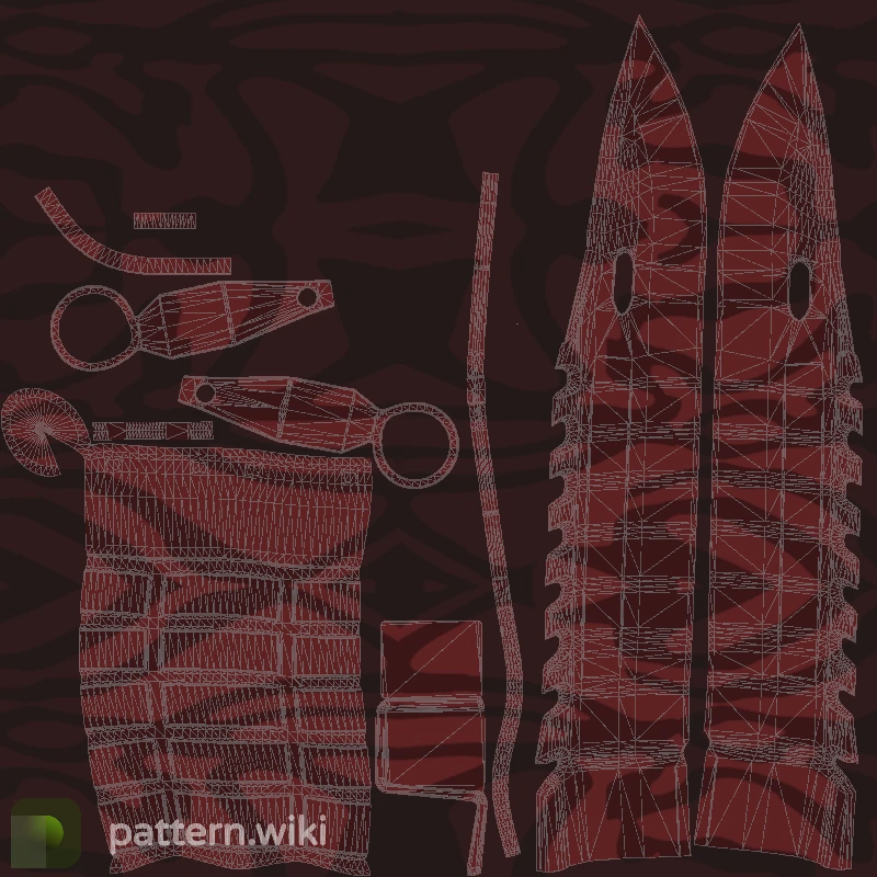 M9 Bayonet Slaughter seed 203 pattern template