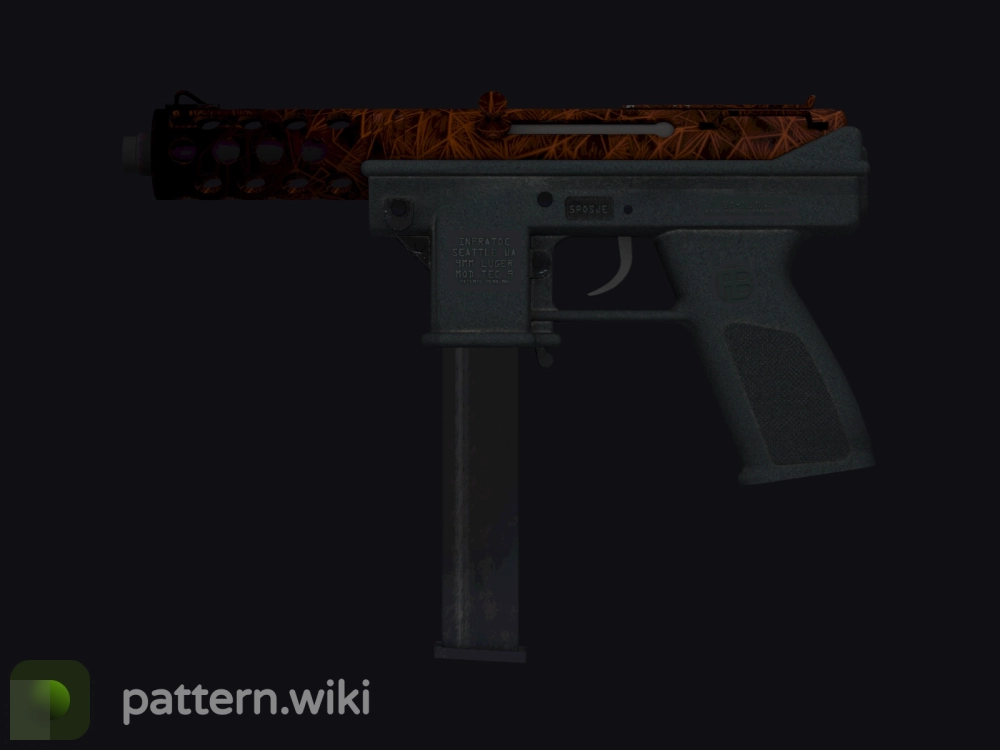 Tec-9 Red Quartz seed 832