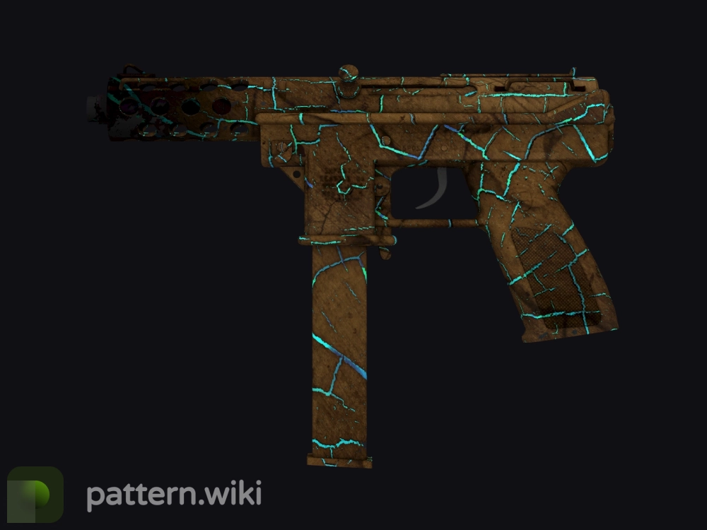 Tec-9 Cracked Opal seed 715