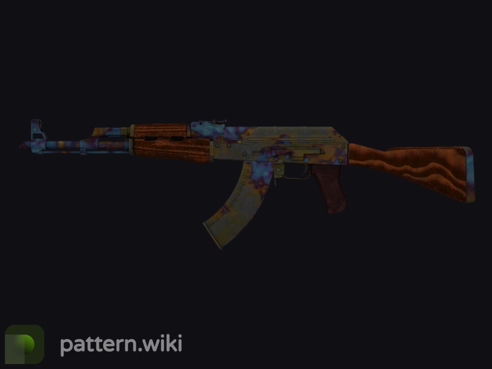 AK-47 Case Hardened seed 69