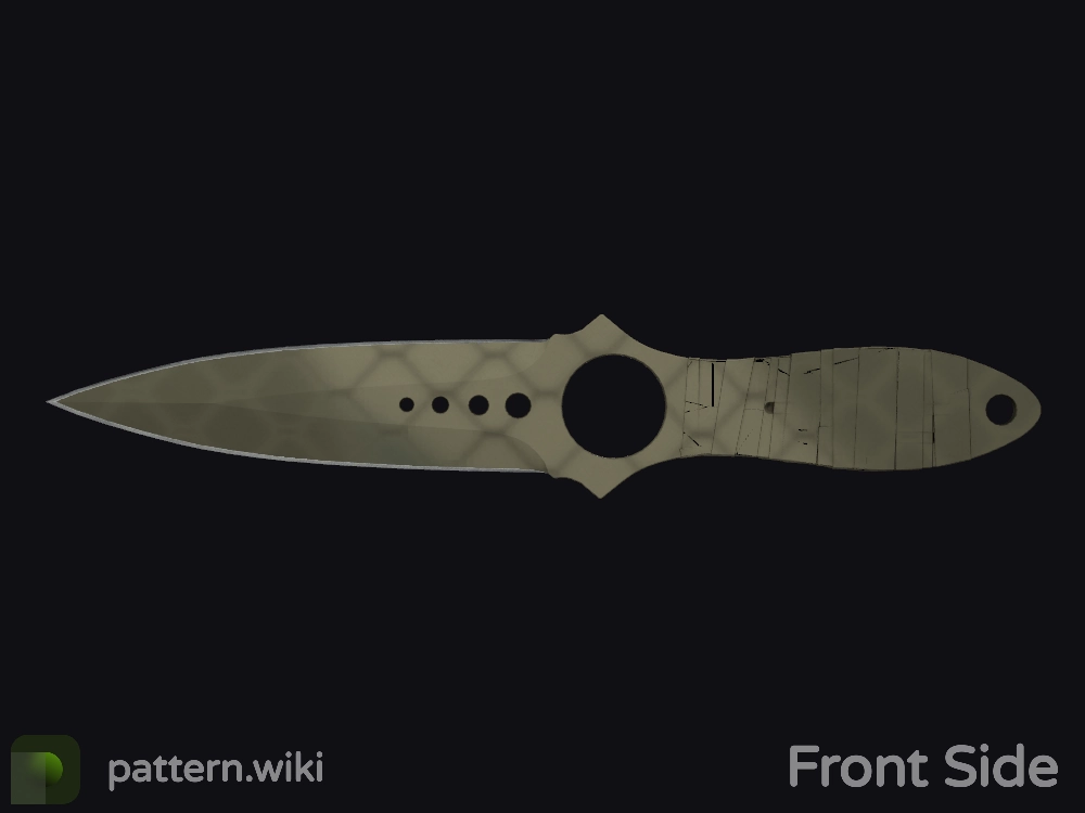 Skeleton Knife Safari Mesh seed 904