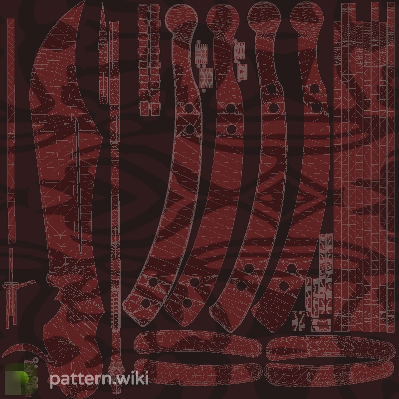 Butterfly Knife Slaughter seed 738 pattern template