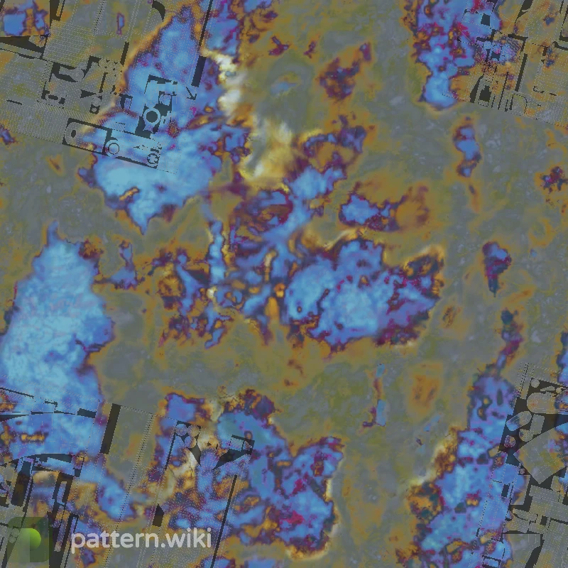 AK-47 Case Hardened seed 604 pattern template