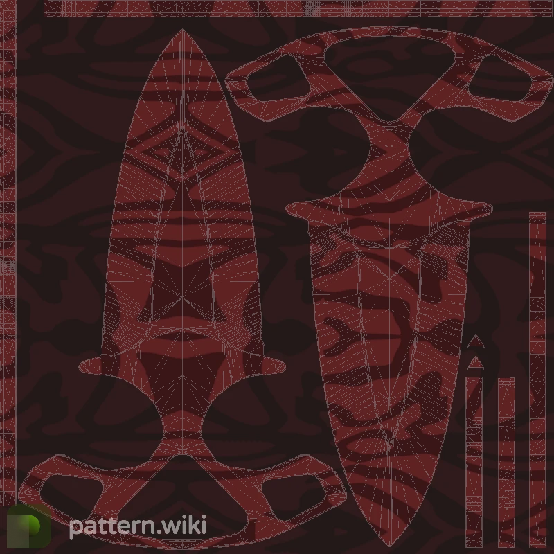 Shadow Daggers Slaughter seed 214 pattern template