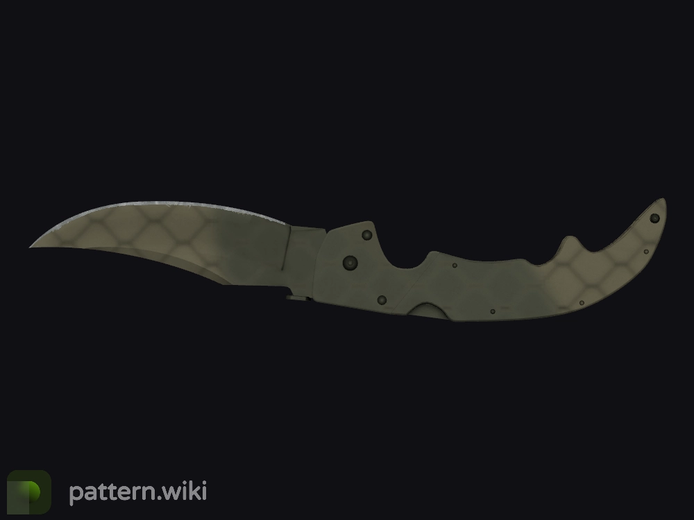 Falchion Knife Safari Mesh seed 250