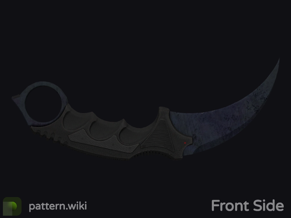 Karambit Blue Steel seed 639