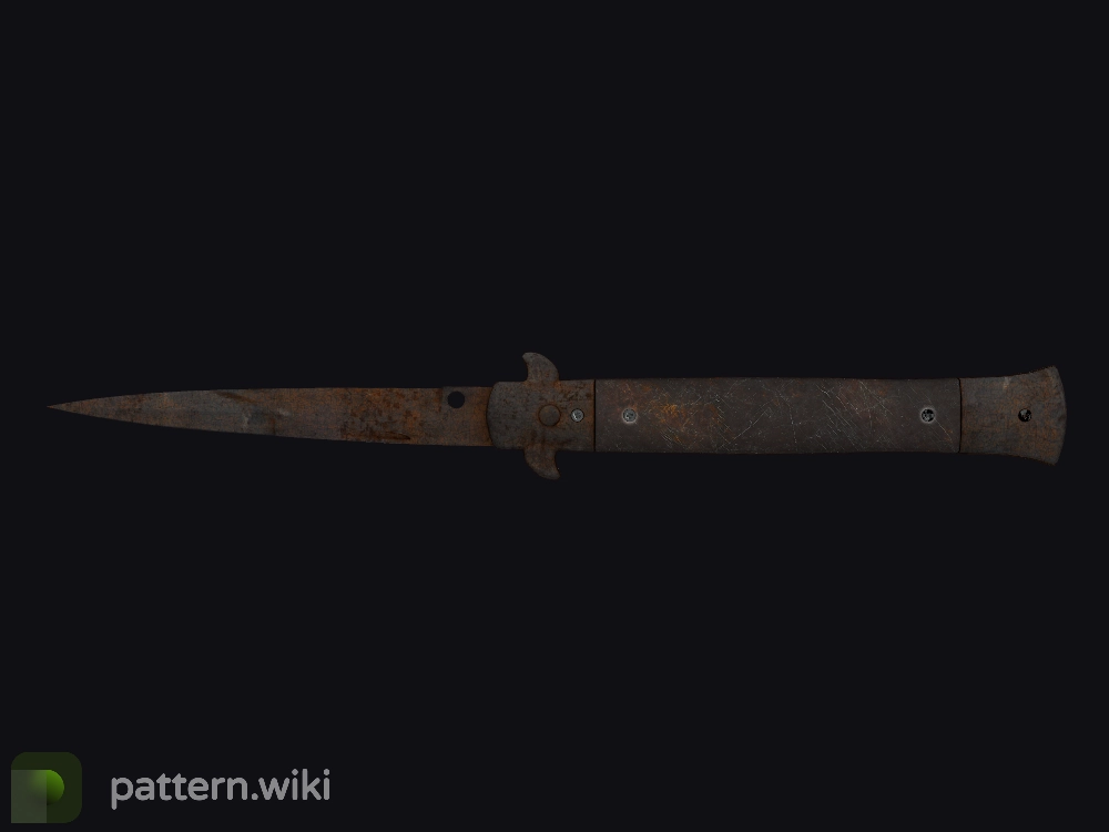 Stiletto Knife Rust Coat seed 830