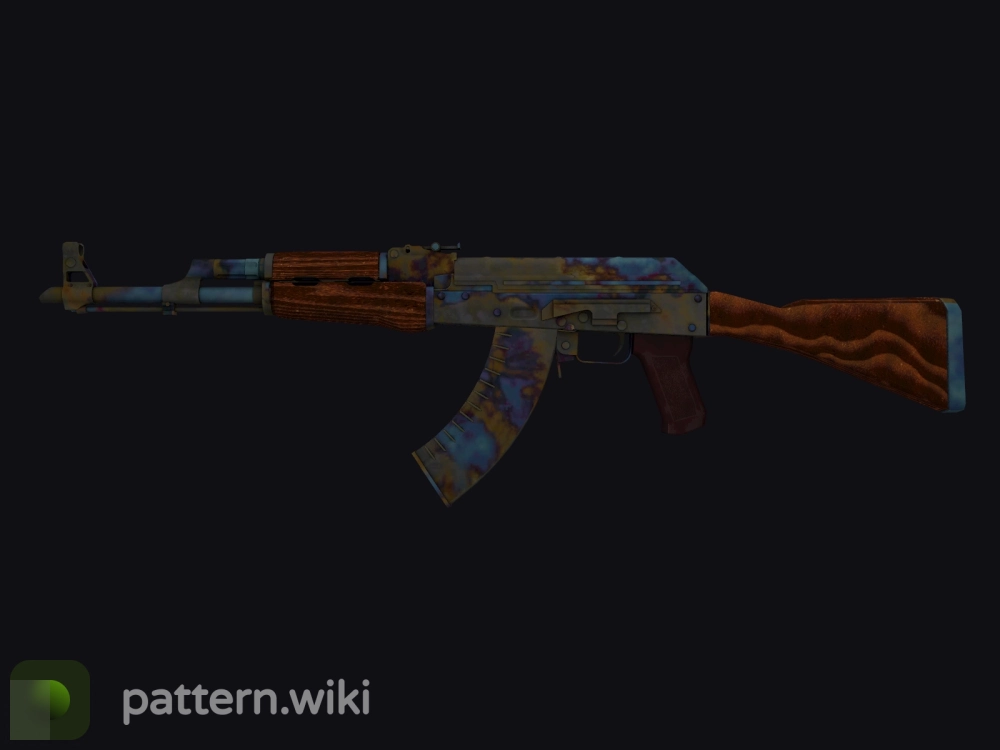 AK-47 Case Hardened seed 138