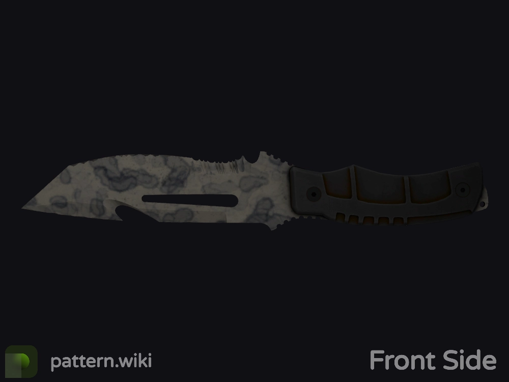 Survival Knife Stained seed 709