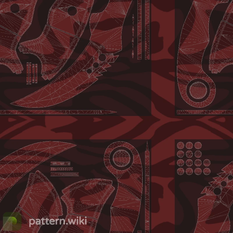 Talon Knife Slaughter seed 59 pattern template