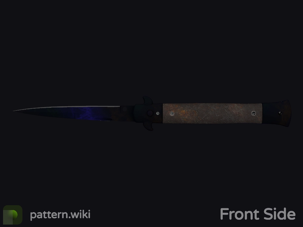 Stiletto Knife Doppler seed 373