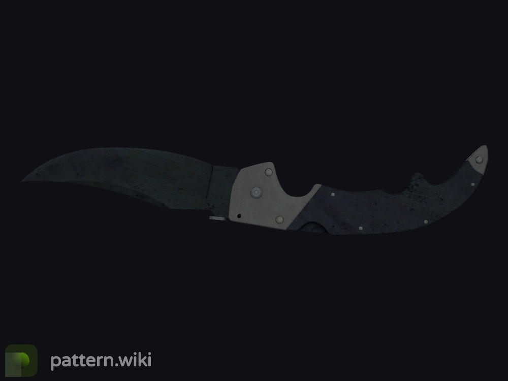 Falchion Knife Blue Steel seed 369