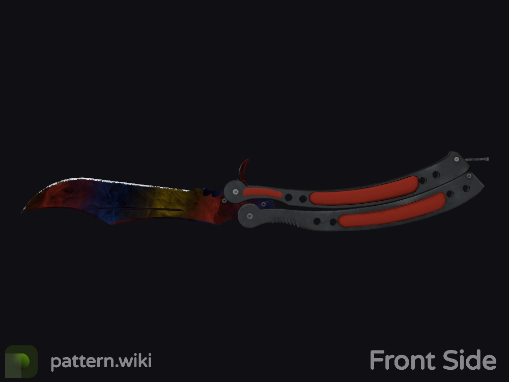 Butterfly Knife Marble Fade seed 48