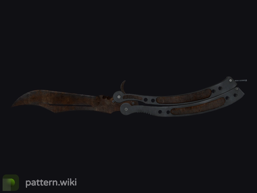 Butterfly Knife Rust Coat seed 973