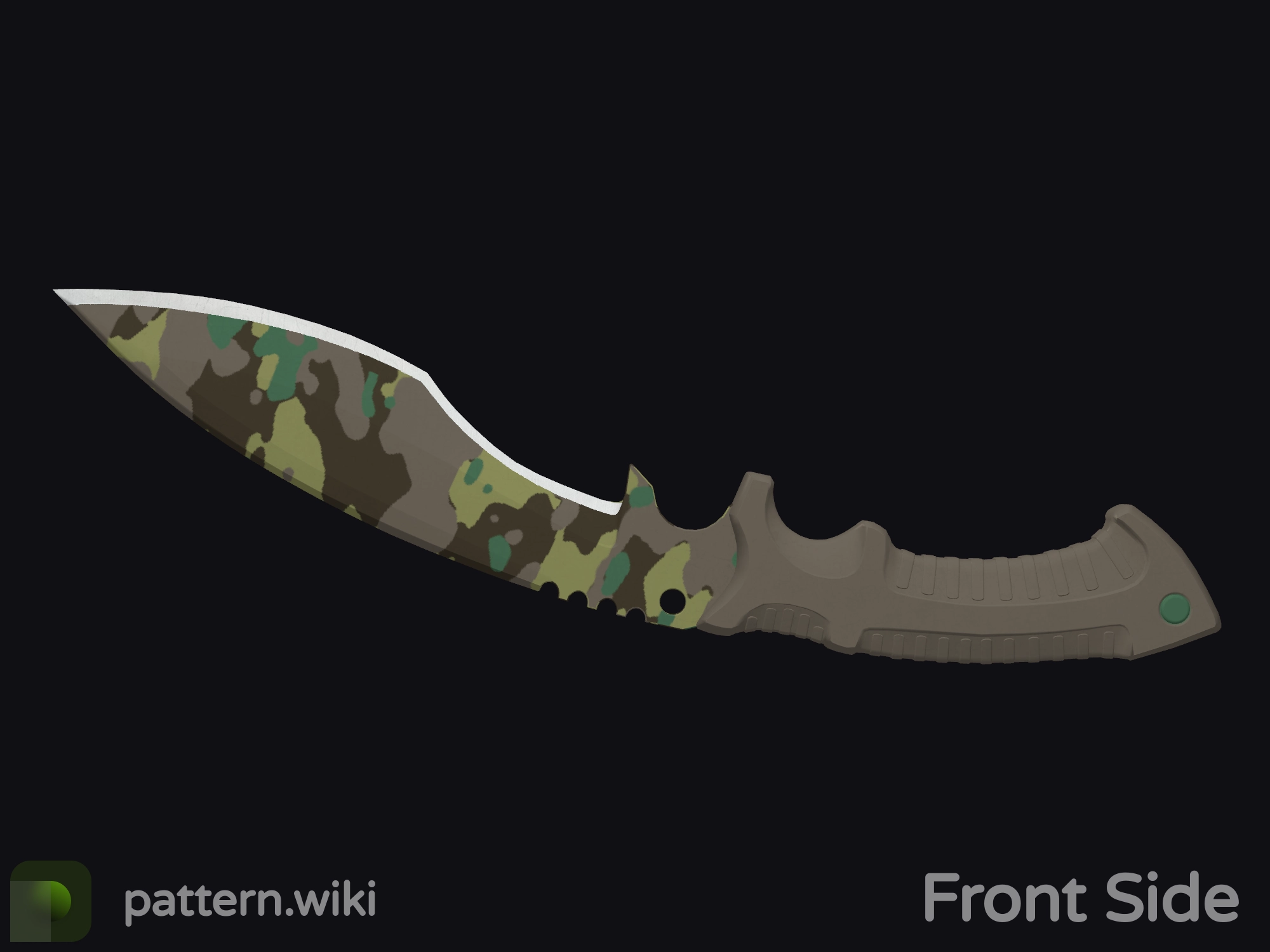 Kukri Knife Boreal Forest seed 553