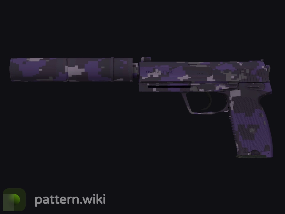 USP-S Purple DDPAT seed 366