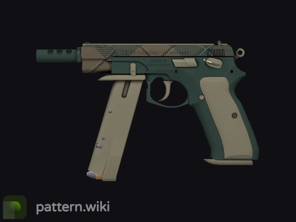 CZ75-Auto Green Plaid seed 461