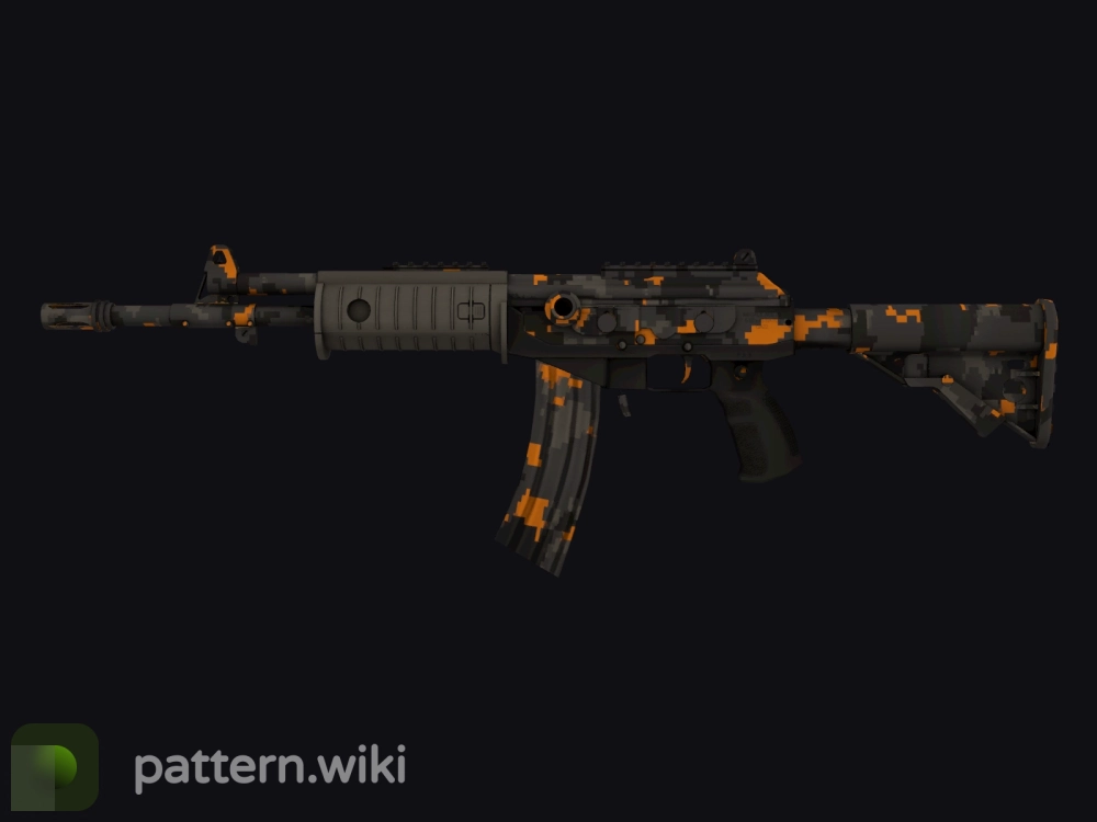 Galil AR Orange DDPAT seed 462