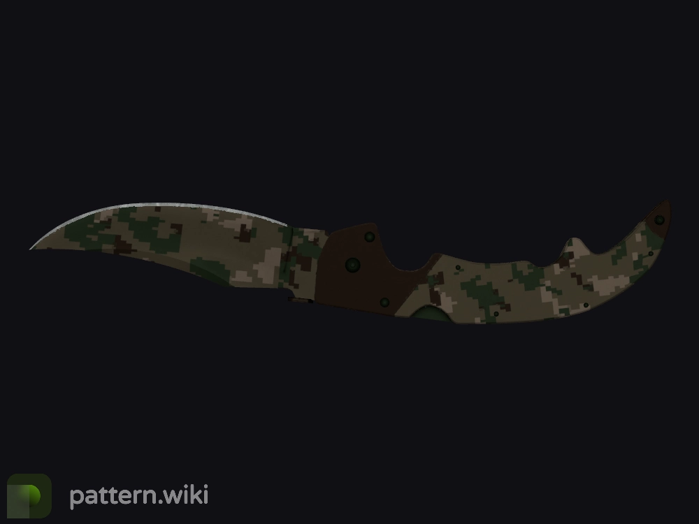 Falchion Knife Forest DDPAT seed 363