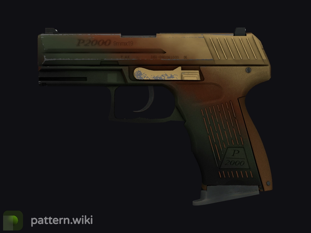 P2000 Amber Fade seed 788