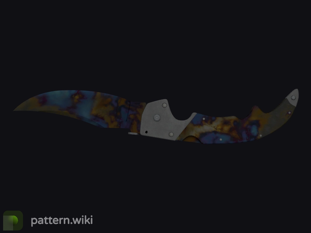 Falchion Knife Case Hardened seed 793