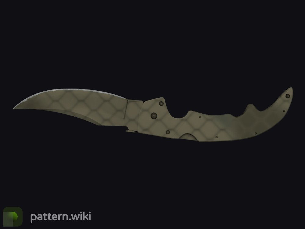 Falchion Knife Safari Mesh seed 797