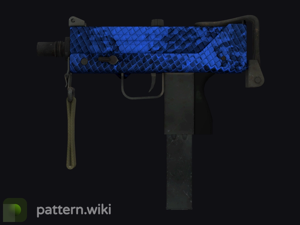 MAC-10 Lapis Gator seed 580