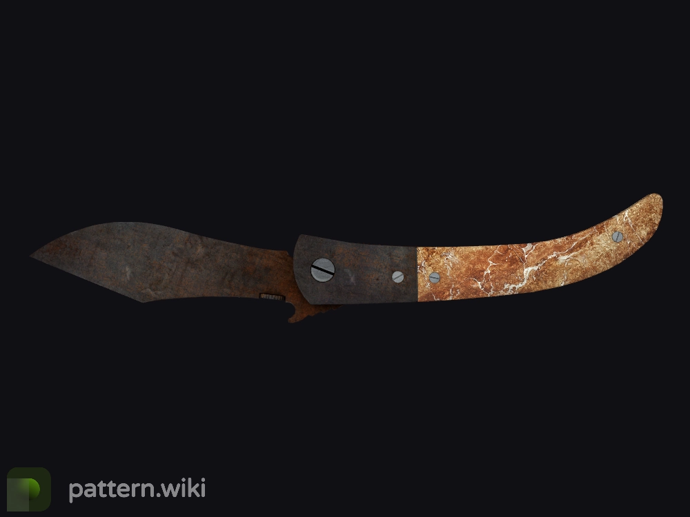 Navaja Knife Rust Coat seed 422