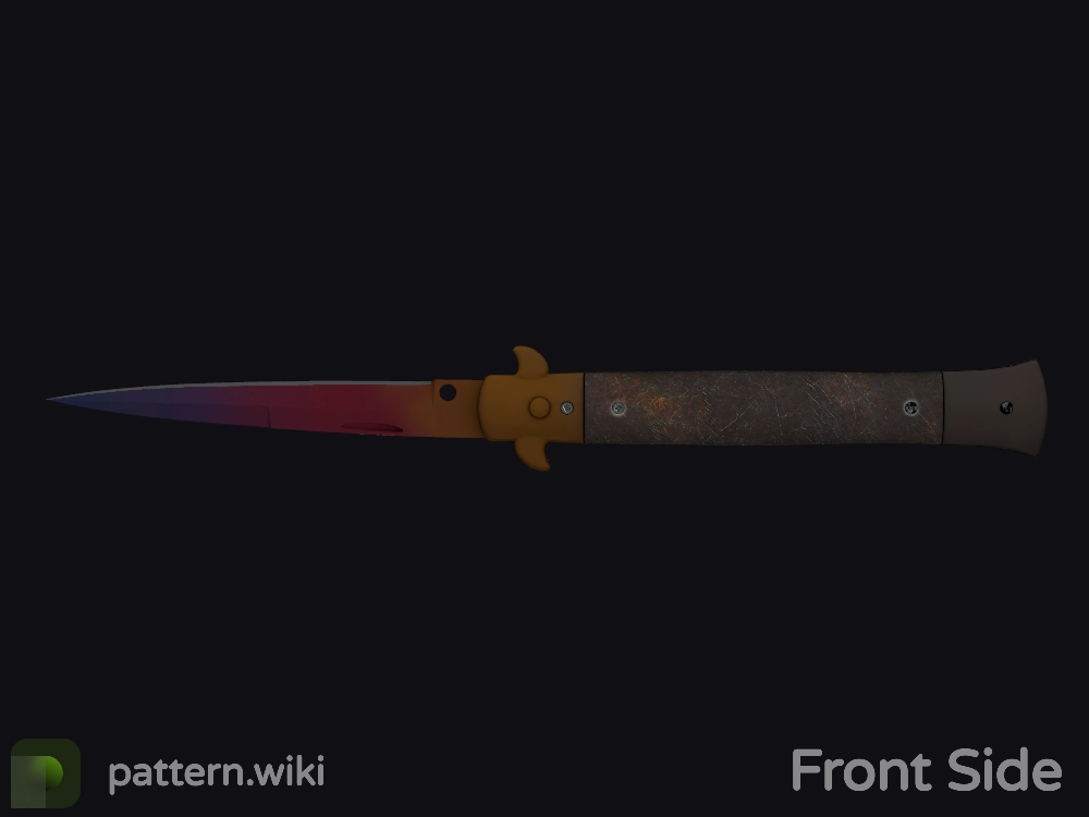 Stiletto Knife Fade seed 863