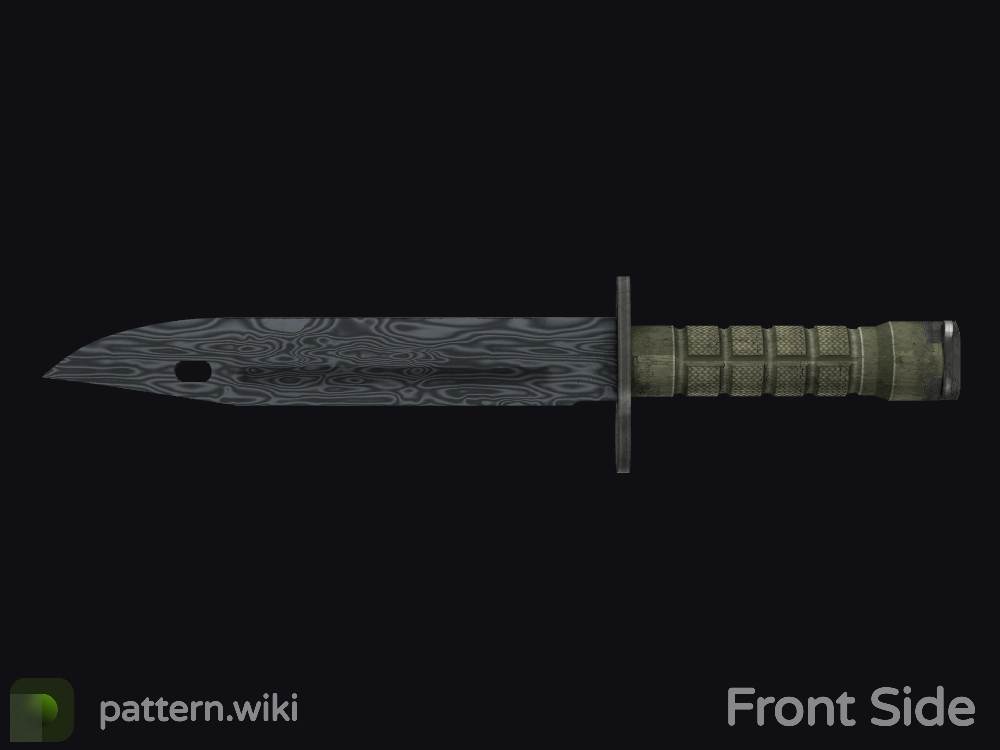 Bayonet Damascus Steel seed 661