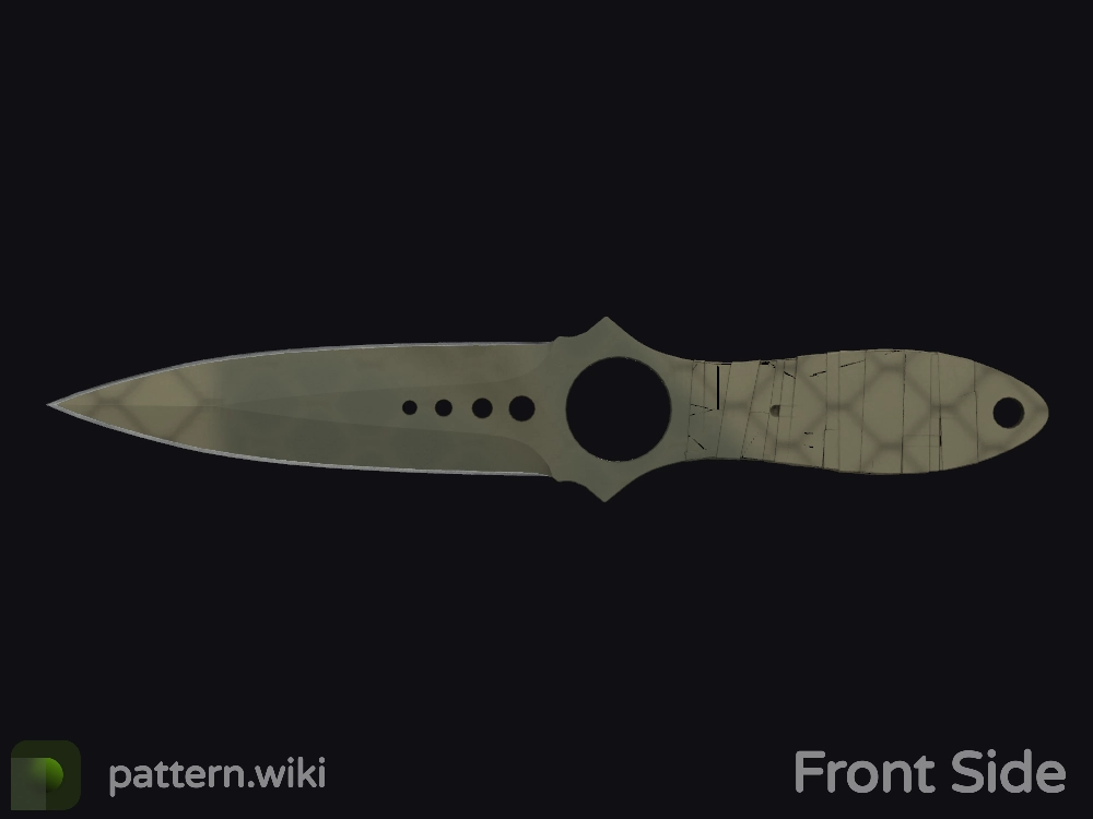 Skeleton Knife Safari Mesh seed 916