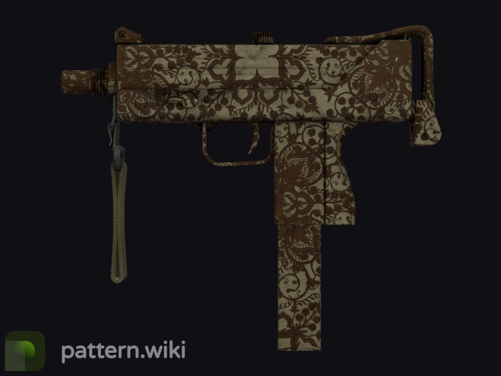 MAC-10 Sienna Damask seed 566