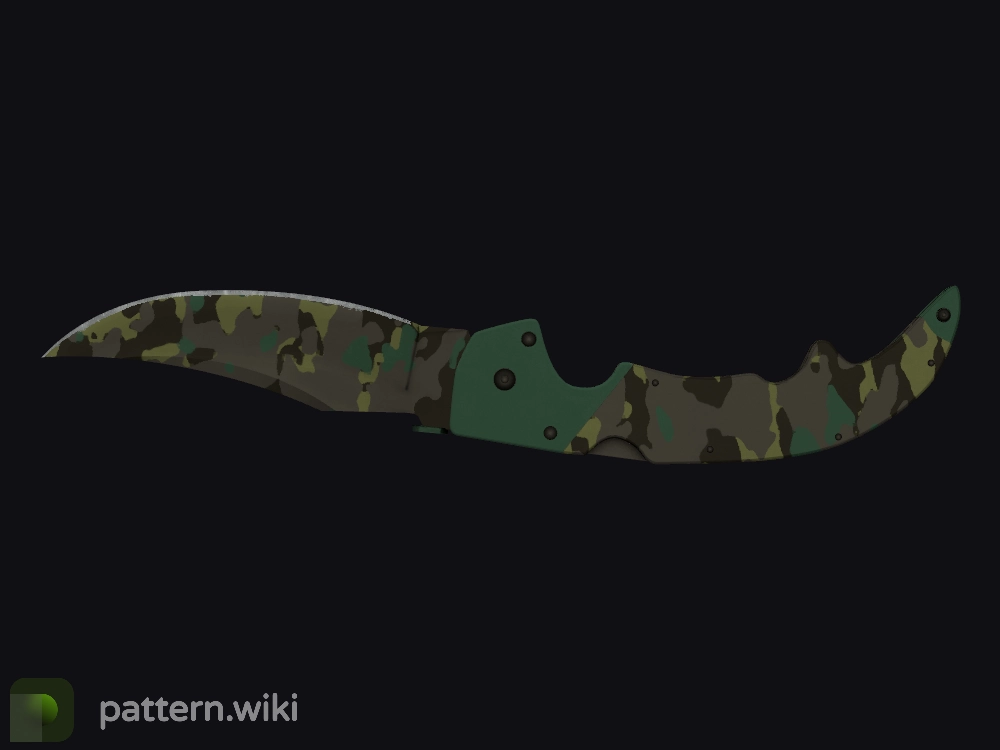 Falchion Knife Boreal Forest seed 341