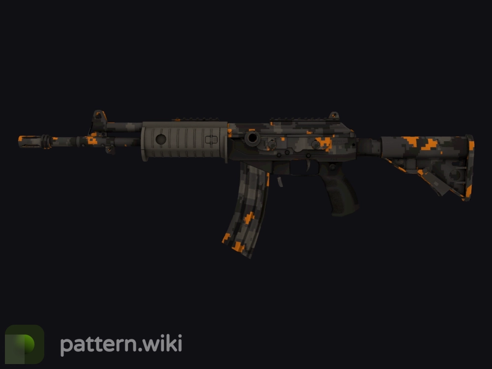 Galil AR Orange DDPAT seed 418