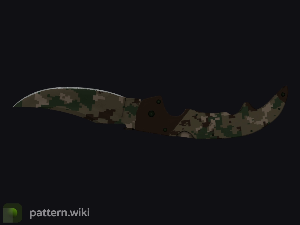 Falchion Knife Forest DDPAT seed 249