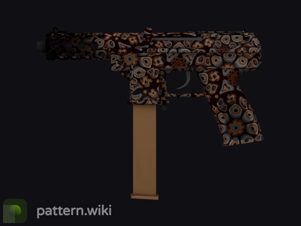 Tec-9 Orange Murano seed 809