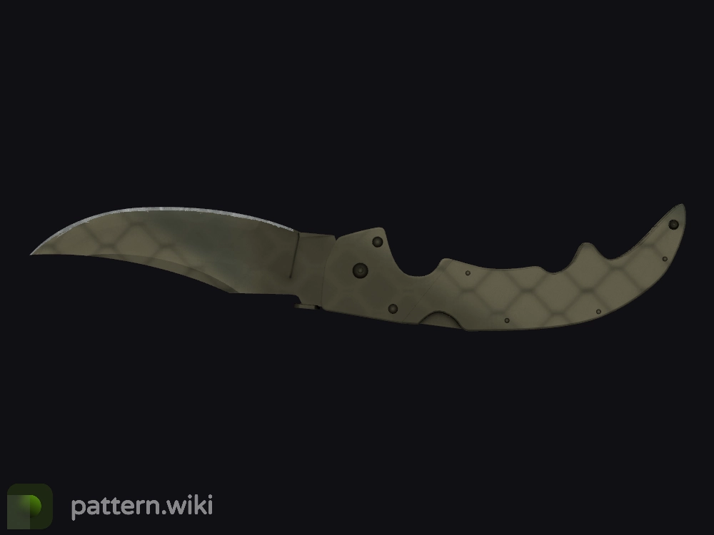 Falchion Knife Safari Mesh seed 480