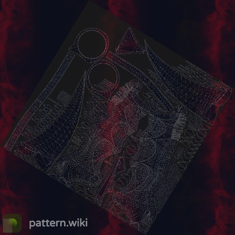 Karambit Doppler seed 267 pattern template