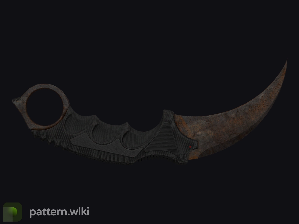 Karambit Rust Coat seed 18