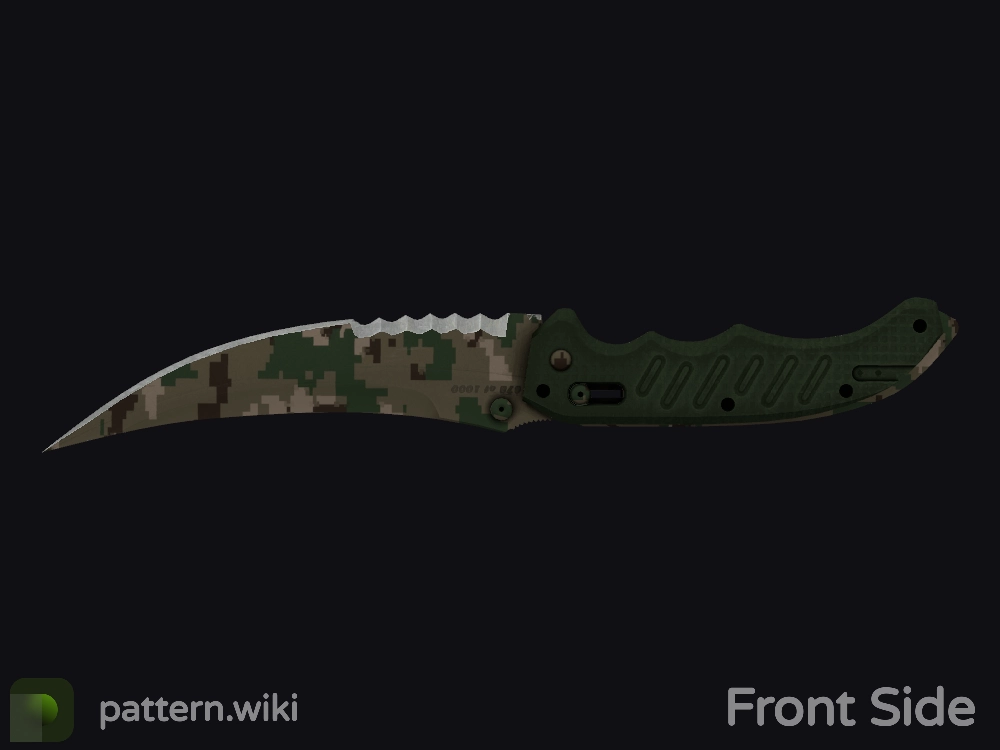 Flip Knife Forest DDPAT seed 259