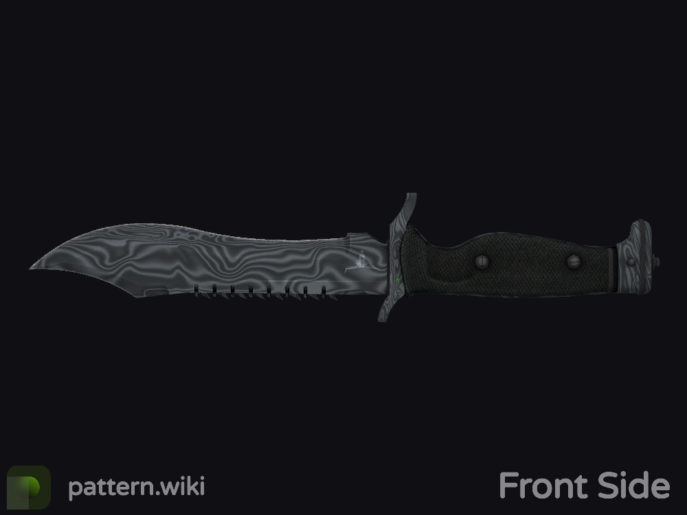 Bowie Knife Damascus Steel seed 823