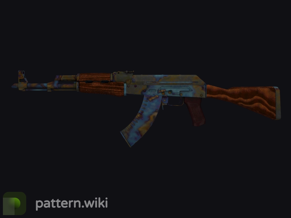 AK-47 Case Hardened seed 702