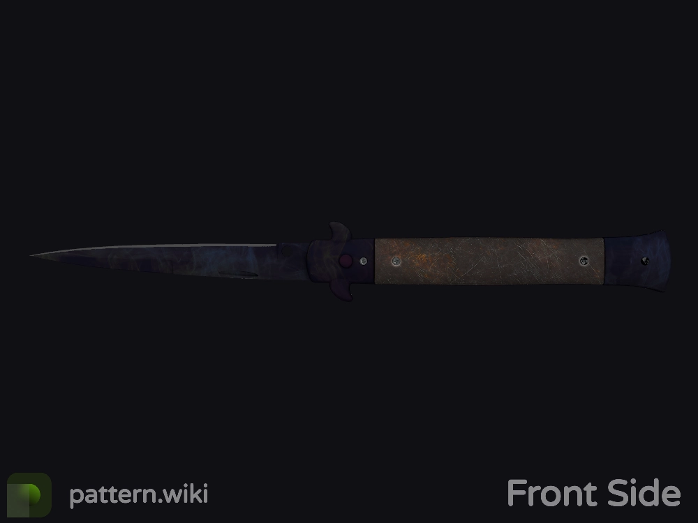 Stiletto Knife Doppler seed 628