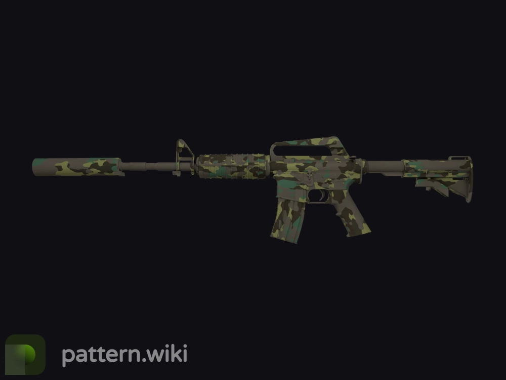 M4A1-S Boreal Forest seed 61