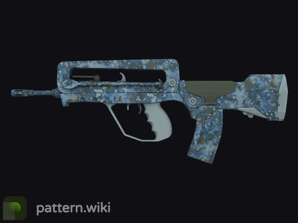 FAMAS Cyanospatter seed 796