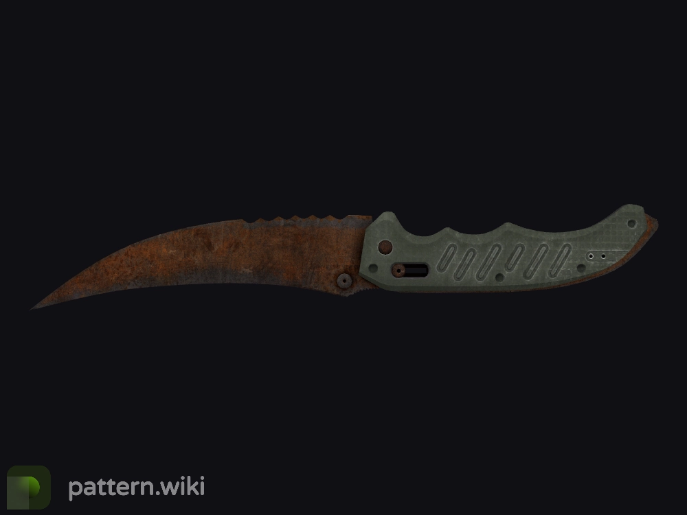 Flip Knife Rust Coat seed 824