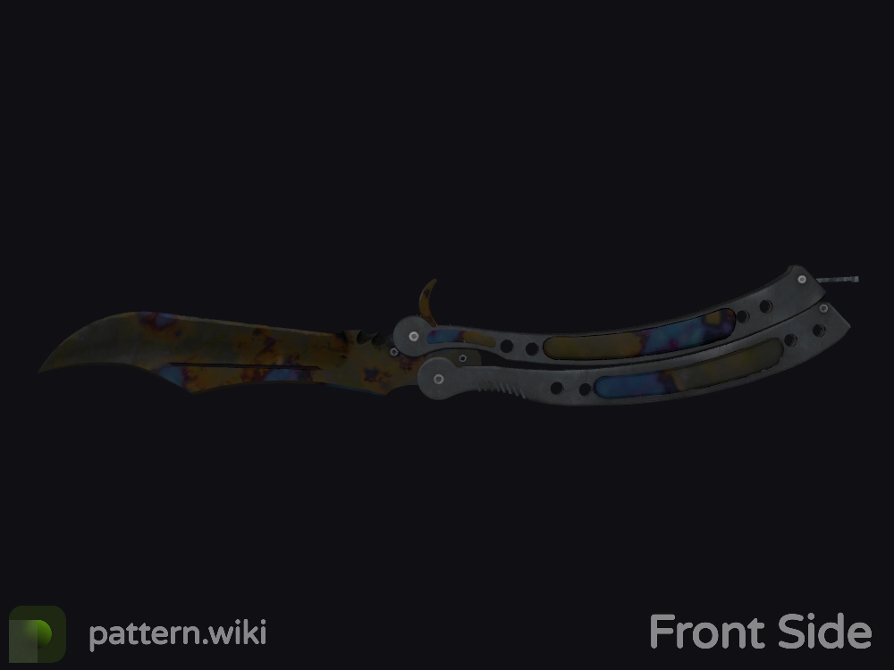 Butterfly Knife Case Hardened seed 190