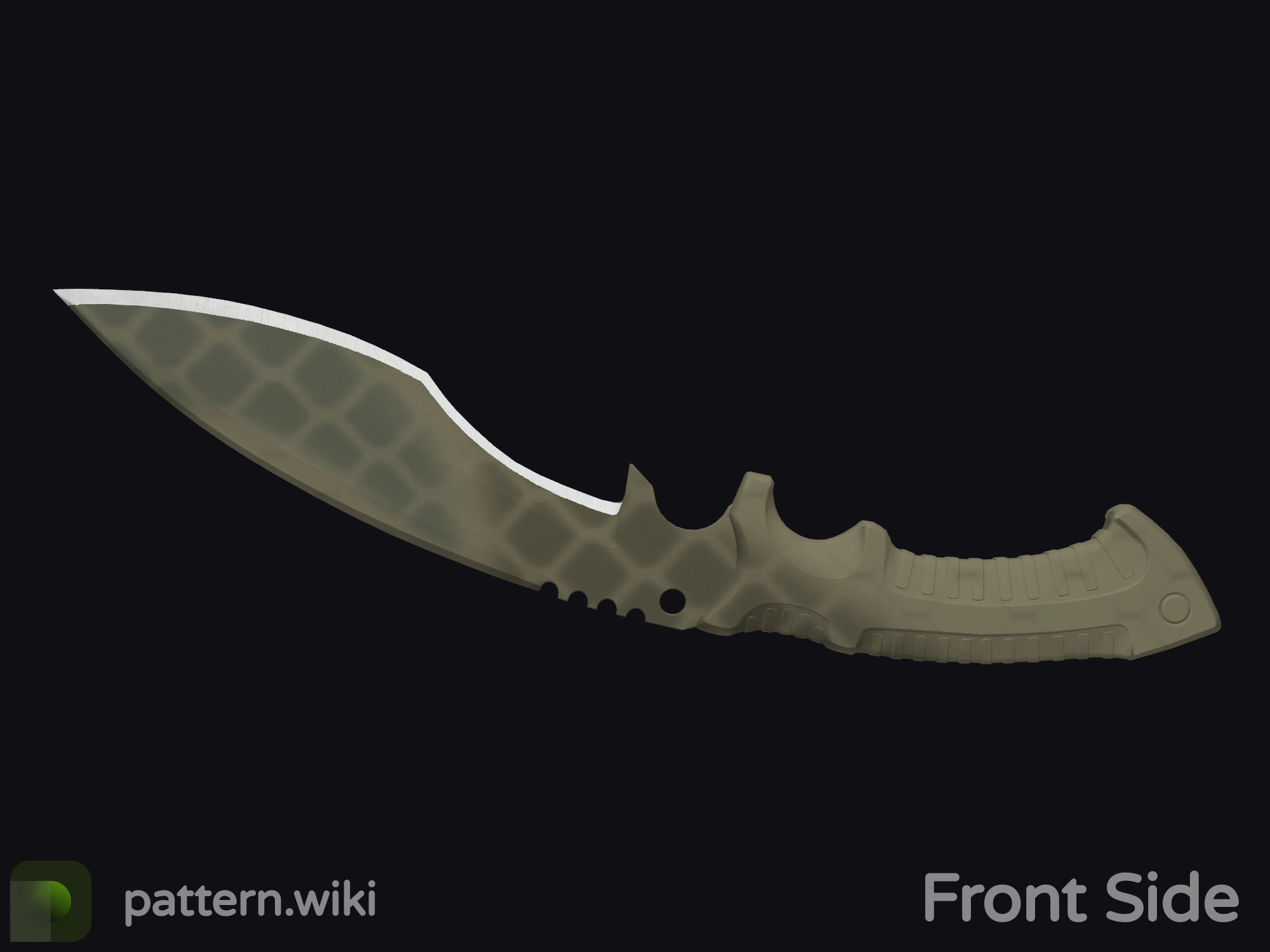 Kukri Knife Safari Mesh seed 999